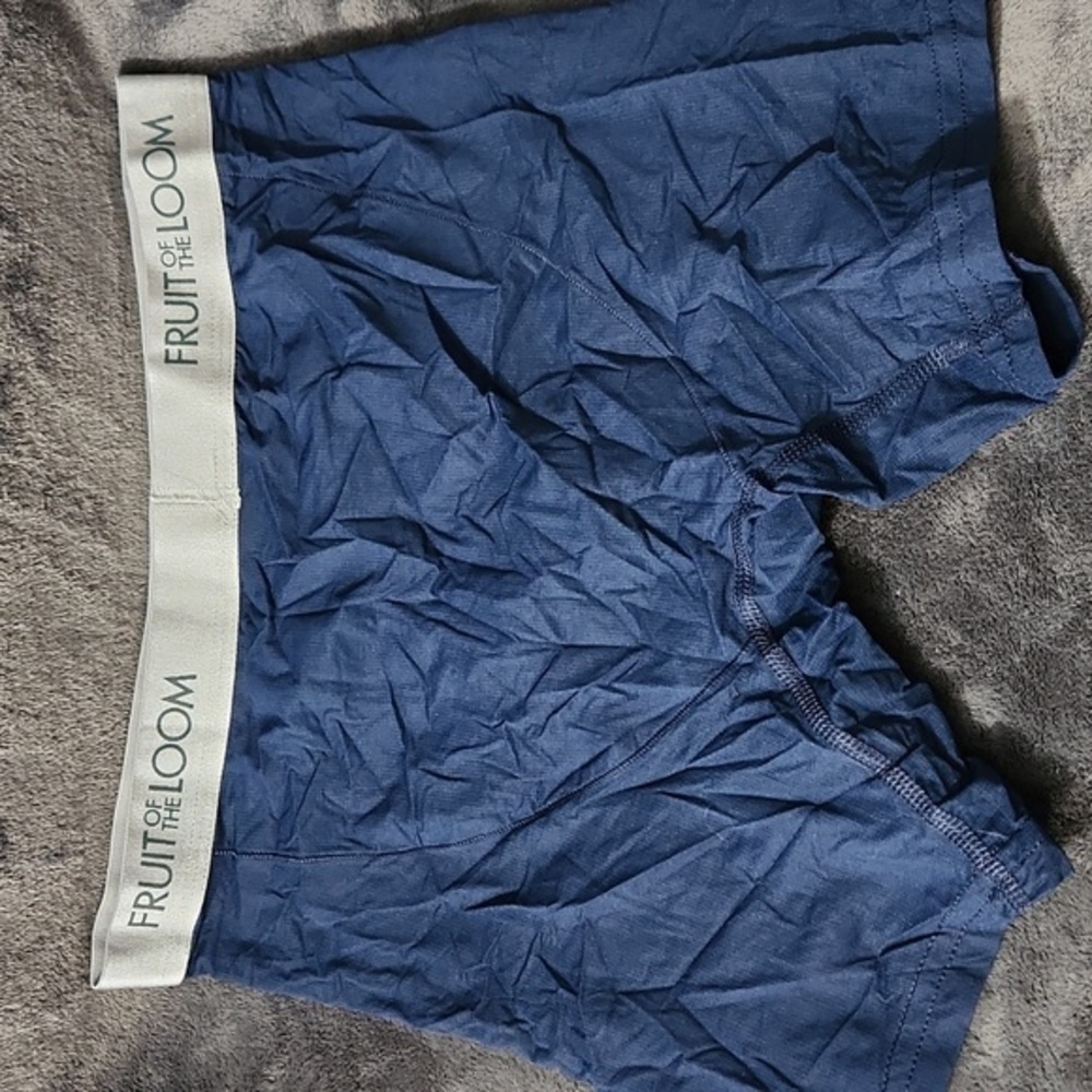 Fruit of the loom Dark Blue Medium Boxer Briefs - Picture 2 of 3